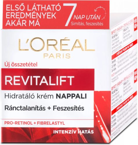 Loreal Revitalift Hidratáló Nappali Krém 50ml 40+ Ránctalanítás+Feszesítés