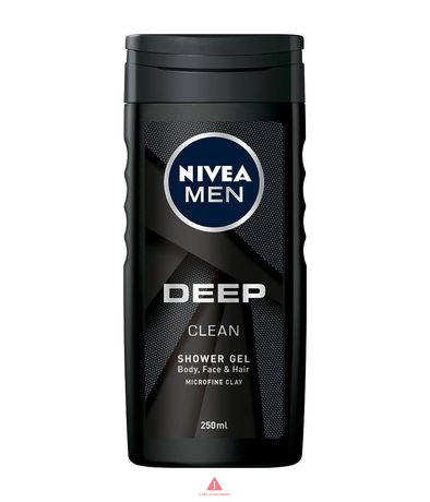 Nivea Men tusfürdő 500ml Deep Clean