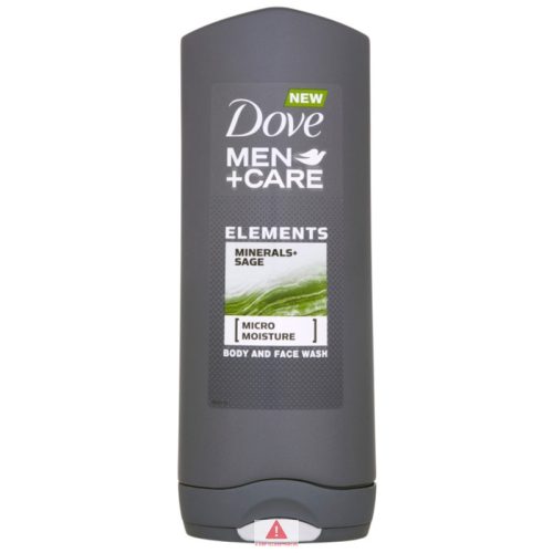 Dove tusfürdő 400ml Férfi Mineral+Sage