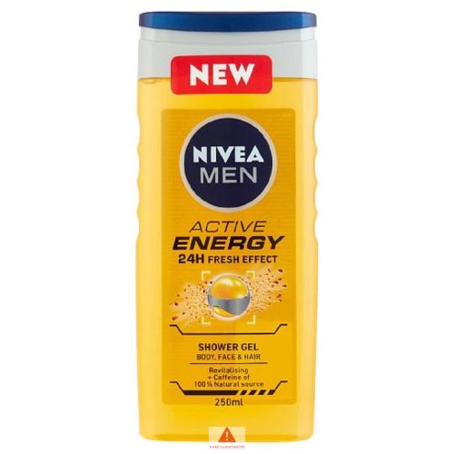 Nivea tusfürdő 250ml For Men Active Energy