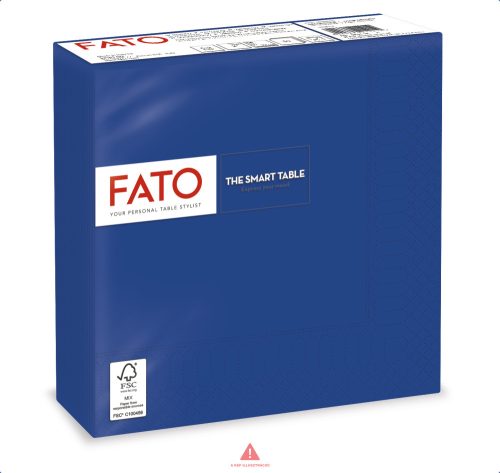 FATO SMART TABLE szalvéta sötétkék 33x33 2rtg 50lap  82622100